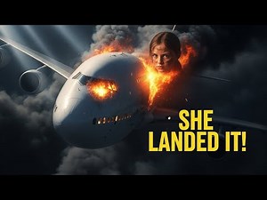 11-Year-Old Girl Lands Burning Jet Alone — Pilot Died Mid-Air! | True Aviation Miracle
