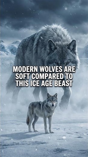Modern Wolves Are Soft Compared to This Ice Age Beast