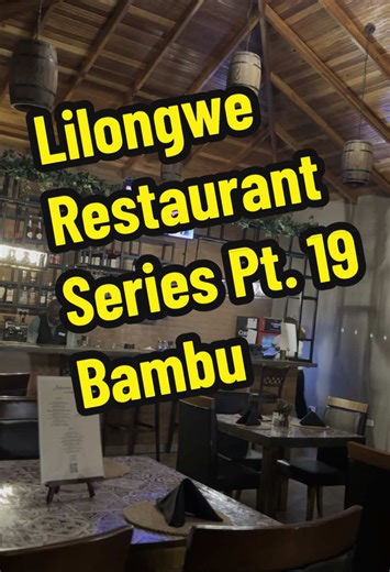 Explore Bambu: Top Japanese Restaurant in Lilongwe