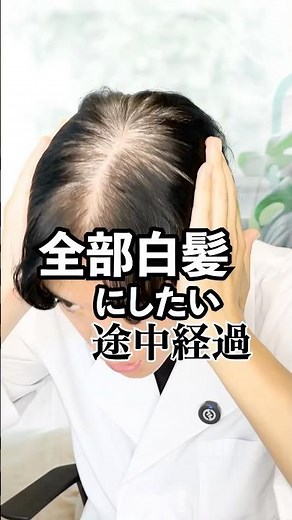 【年内にはやる！】グレイヘア移行の経過報告 #グレイヘア #白髪染め