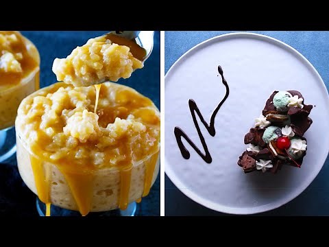 How to Make Caramel and Chocolate Desserts! | Easy Dessert Recipes by So Yummy