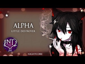 Nightcore - Alpha (Lyrics)