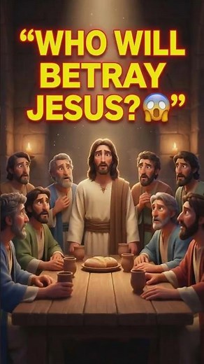 Who Will Betray Jesus? 😱 The Last Supper Story | KINGDOM CARTOON ANIMATION