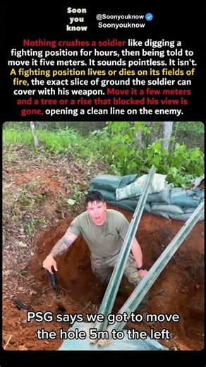 Is this the most pointless task in the army? #military #soldier #training