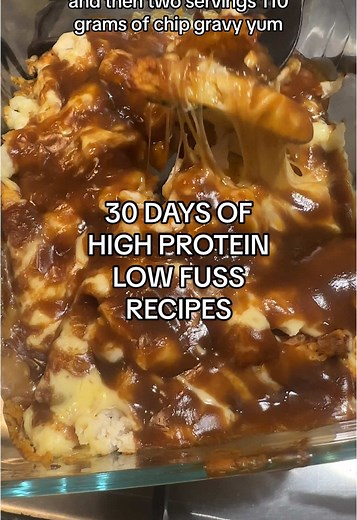 High Protein Poutine Recipe for Fitness Enthusiasts