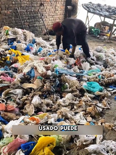 manguera de plástico reciclado #fyp #viralvideo | Recycling Plastic Bag