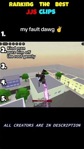RANKING THE BEST JJS CLIPS 4 #roblox