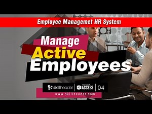 Managing Active Employees in Employee Management HR System 4