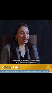 Next up in our new year’s advice series, professor Miriam Udel shares an eytse (piece of advice) for Yiddish students. She encourages Yiddish learners to shed the idea that they must know about (or even love) every part of Yiddish culture—instead, “find the parts that really do resonate with you, and then pursue them with a passion.” | Wexler Oral History Project of the Yiddish Book Center | Facebook