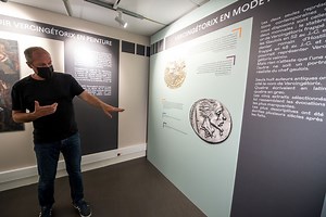 Le Musée archéologique de la Bataille de Gergovie (Puy-de-Dôme) dévoile le vrai visage de Vercingétorix