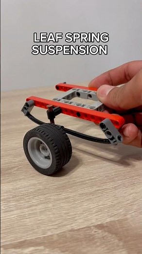 LEGO Leaf Spring Suspension System