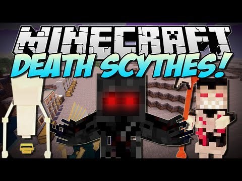 Minecraft | DEATH SCYTHES! (Become the GRIM REAPER!) | Mod Showcase