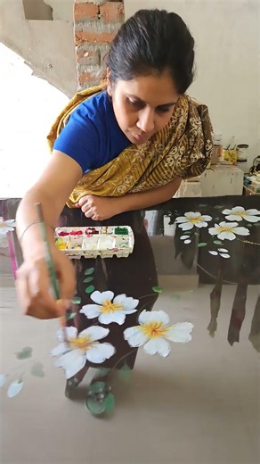 Black Beauty 🖤 Handpainted Suit with Tabby Dupatta | Roopzcreation Exclusive