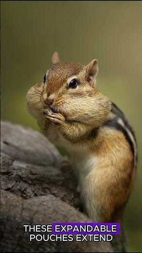 Chipmunk Cheek Pouches: Nature’s Tiny Food Storage Hack!