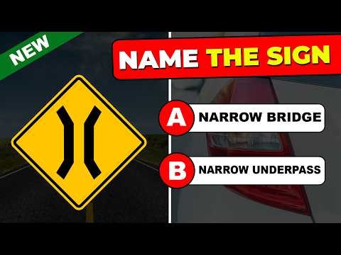 Pass Your 2026 DMV Driving Test – Top 50 Most Common Road Signs Explained
