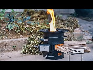 Amazing Portable Wood Burning Camp Stove You Need To Have