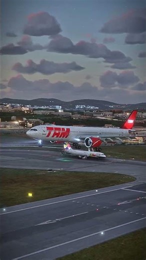 TAM A330neo Landing in Lisbon 🇵🇹✈️ | Perfect Touchdown #shorts #aviation