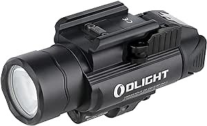 OLIGHT Baldr IR 1350 Lumens Pistol Light with IR Beam, Weaponlight with 260 Meters Beam Distance Compatible with 1913 or GL Rail, Batteries Included