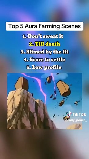 Top 5 Aura Farming Scenes in Dragon Ball Super