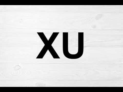 How To Pronounce Xu