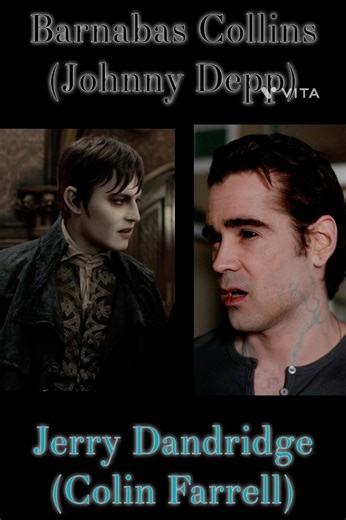 Barnabas Collins vs. Jerry Dandridge (Dark Shadows vs. Fright Night) #vampires