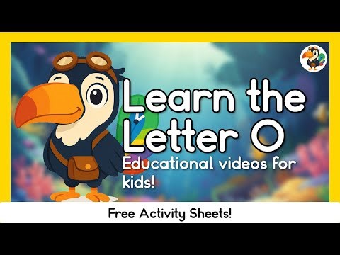 Learn The Letter O: Ocean Wonders | Educational Videos For Kids With Tibo the Toucan