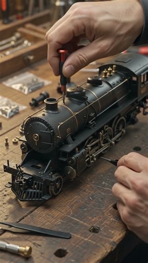 Building a Steam Locomotive Model From Scratch! 🚂🔥