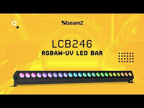 BeamZ LCB246 LED BAR 24x6W RGBAW-UV