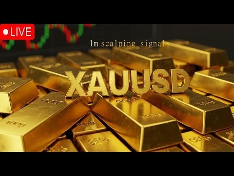 🔴 XAUUSD Live Trading Signals | 1-Min Scalping Gold Strategy | Live Forex Session