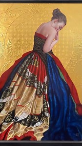 5.9K views · 358 reactions | This painting exudes elegance, capturing...