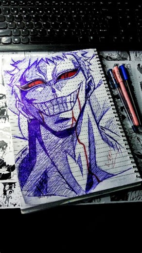 Vsd Arts | Drawing of Doflamingo from One Piece #onepiece #doflamingo #drawing #quicksketch | Instagram
