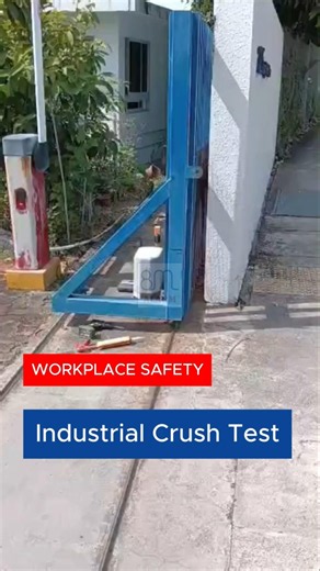 How Autogate Safety Sensors Work on Heavy Industrial Gates 🏭 (DEA Gulliver 🇮🇹) Singapore 🇸🇬