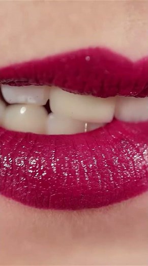 Sensual Closeup of Woman’s Lips Adorned with Gloss | 4K Beauty Macro