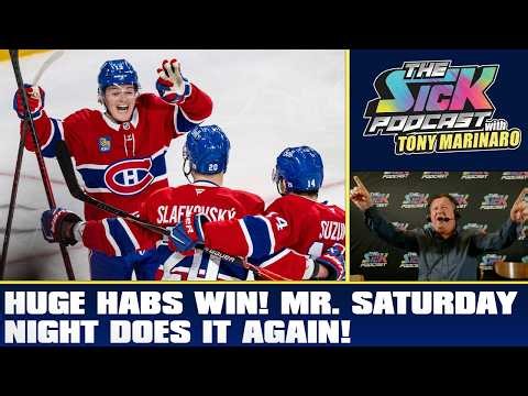 HUGE HABS WIN! MR. SATURDAY NIGHT DOES IT AGAIN! | The Sick Podcast with Tony Marinaro March 21 2026