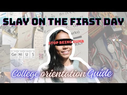 Nervous about your college orientation?