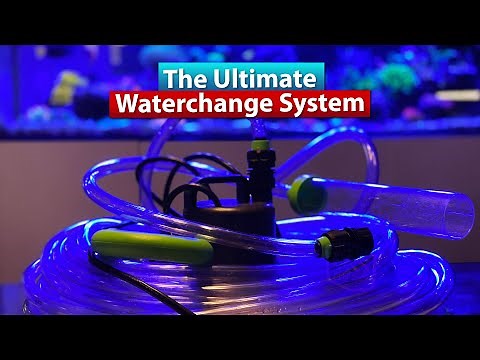 The Ultimate Aquarium Water Change System - Python + Sicce Ultra Zero review