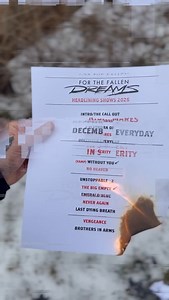 Some of these songs shaped our early years. Some of them shaped yours. For the first time in over a decade, we’re highlighting some of your favorite songs from Relentless—tracks we never thought we’d play live again, alongside favorites from 18 years of our catalog. This isn’t just a special anniversary set. It’s a look back, a thank you, and a chance to scream these songs together one more time. Start 2026 with us and our friends @firefromthegods @vrsty.nyc @dividethefall 🎟️ Tickets in the bio