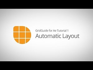 GridGuide Tutorial 01: Automatic Layout