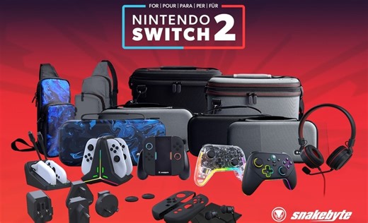 snakebyte reveals second wave of Switch 2 accessories