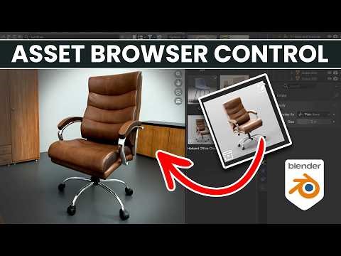 Build Scenes FASTER: Mastering the Asset Browser in Blender 5.1