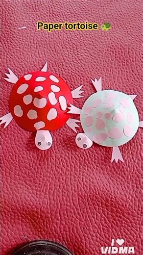 paper tortoise making ideas 🐢🐢🐢🐢🐢#shorts #ytshorts #papercraft #trending #viral #craft