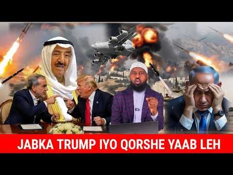 DEG DEG: TRUMP OO KU DHAW INU IS DHIIBO QORSHE CAJIIBA: KURDIDA OO BEENISAY HADALKII US4; !RAN .