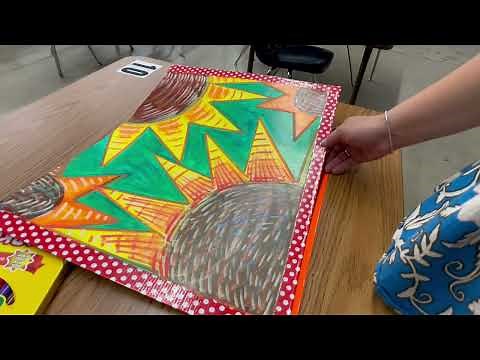 How to create a DIY art portfolio for class