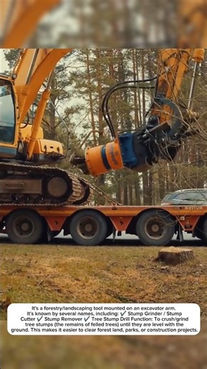 tree root cutting technology#shortvideos #machinetechnology