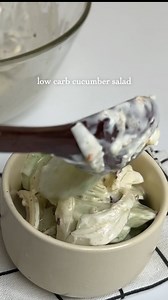low carb pipino salad 🥒 ingredients: pipino onion salt pepper mixed dried herbs chilli flakes mayonnaise cream cheese optional: itlog na maalat hardboiled egg canned tuna leftover meat #lowcarbrecipes #lowcarb #whatieat #ketomeal #lowcarbrecipe #lowcarbmeal #weightloss | Aileene.