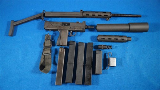 SWD INC COBRAY M11/NINE 9MM PARKERIZED 30 ROUNDS WITH ACCESSORIES (22221) - Semi Auto Pistols at GunBroker.com : 1167108974