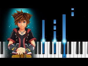 Kingdom Hearts - Dearly Beloved - EASY Piano Tutorial