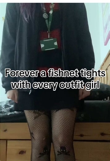 #alt #outfit #fishnets #tights