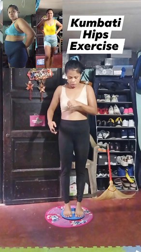 Kumbati hips exercise #exerciseathome #workoutathome #workoutideas #exercisemotivation #exercise #exercisetips #workout #weightlossjourney #myweightlossjourney #myweightlossstory | Homelyn Medez Saycon