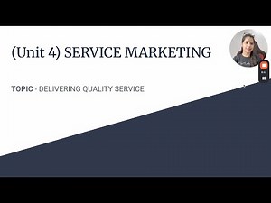 Service Marketing 📊 | Unit 4 | BBA Full Course